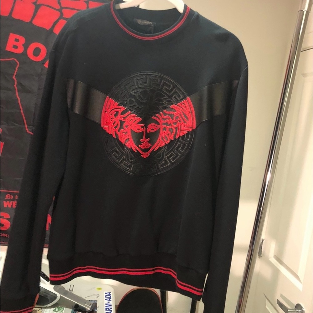 Versace Medusa Head sweater